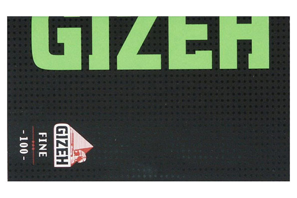 Gizeh Black Fine Gr�n Zigarettenpapier (100 Bl�tter)