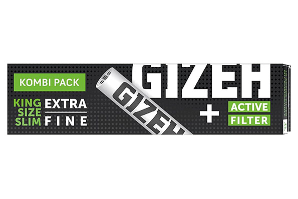 Gizeh Extra Fine Kingsize Slim Paper + Filter (34 Blätter) Gizeh Extra Fine Kingsize Slim Paper + Filter (34 Blätter)