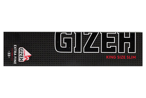 Gizeh Black Extra Fine King Size Slim (34 Blätter) Gizeh Black Extra Fine King Size Slim (34 Blätter)