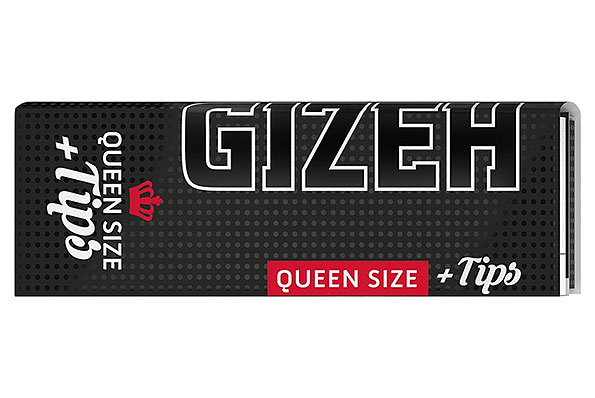 Gizeh Black Queen Size Zigarettenpapier + Tips (50 Blätter) Gizeh Black Queen Size Zigarettenpapier + Tips (50 Blätter)