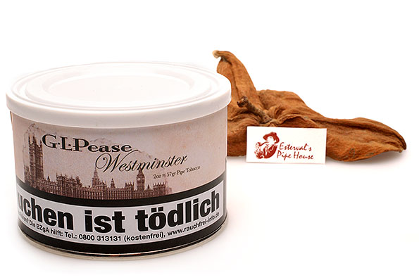 G.L.Pease Westminster Pfeifentabak 57g Dose G.L.Pease Westminster Pfeifentabak 57g Dose
