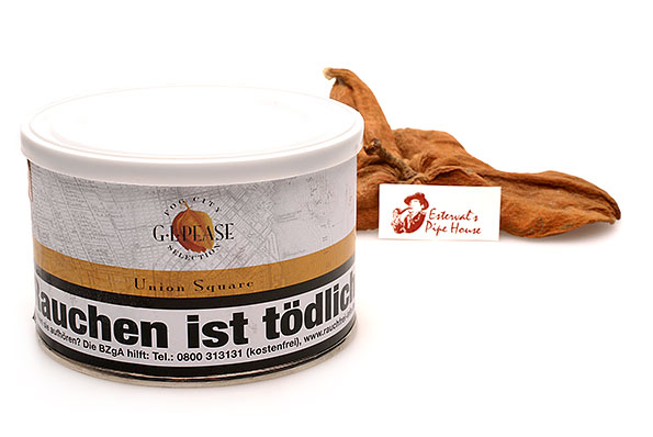 G.L.Pease Union Square Pfeifentabak 57g Dose G.L.Pease Union Square Pfeifentabak 57g Dose