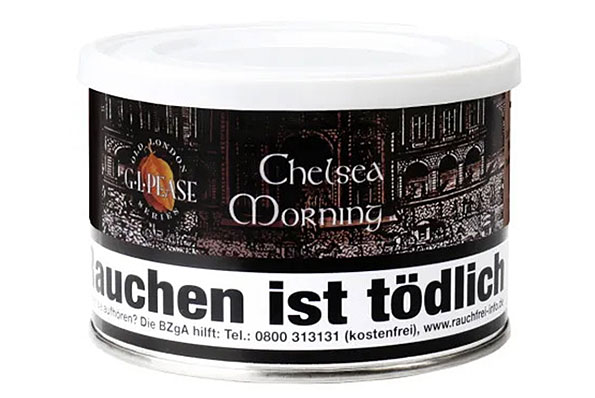 G.L.Pease Chelsea Morning Pipe tobacco 57g Tin G.L.Pease Chelsea Morning Pipe tobacco 57g Tin