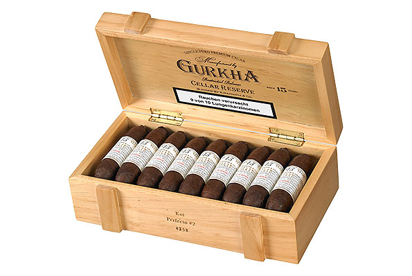 Gurkha Cellar Reserve 15 Years Koi-Perfecto 20 Zigarren Gurkha Cellar Reserve 15 Years Koi-Perfecto 20 Zigarren