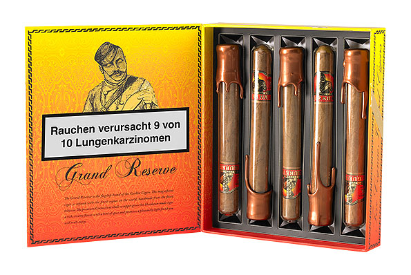 Gurkha Grand Reserve Robusto Crystal (Robusto) 5 Zigarren Gurkha Grand Reserve Robusto Crystal (Robusto) 5 Zigarren