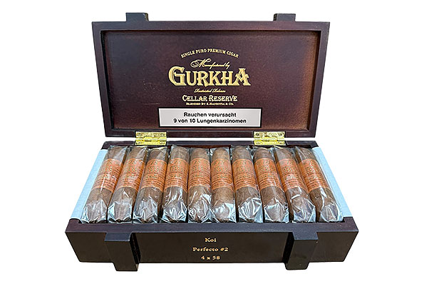Gurkha Cellar Reserve 18 Years Koi-Perfecto 20 Zigarren Gurkha Cellar Reserve 18 Years Koi-Perfecto 20 Zigarren