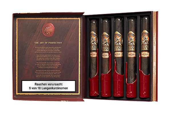 Gurkha Private Select Churchill Maduro Abuelo Crystal 5 Zigarren Gurkha Private Select Churchill Maduro Abuelo Crystal 5 Zigarren