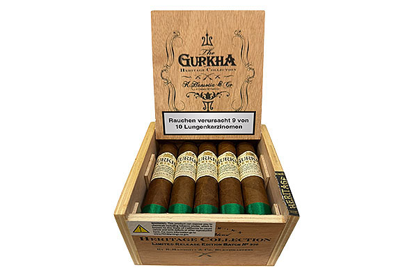 Gurkha Heritage Natural Corto Robusto (Robusto) 15 Zigarren