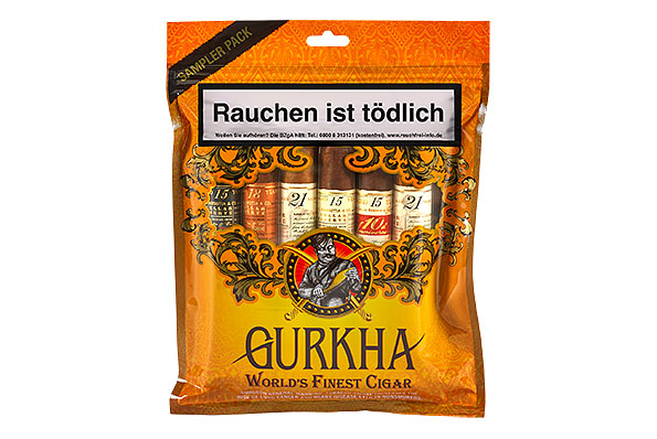 Gurkha Dominican Republic Orange Toro Sampler 6 Zigarren Gurkha Dominican Republic Orange Toro Sampler 6 Zigarren