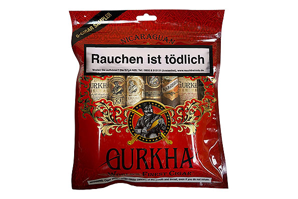 Gurkha Nicaragua Red Toro Sampler 6 Zigarren Gurkha Nicaragua Red Toro Sampler 6 Zigarren