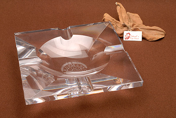 H. Upmann Cigar Ashtray Cristal