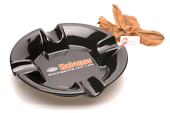 Habanos Cigar Ashtray Ceramic round