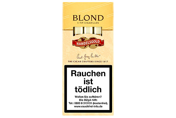 Handelsgold Blond Tip-Cigarillos 5 Cigarillos