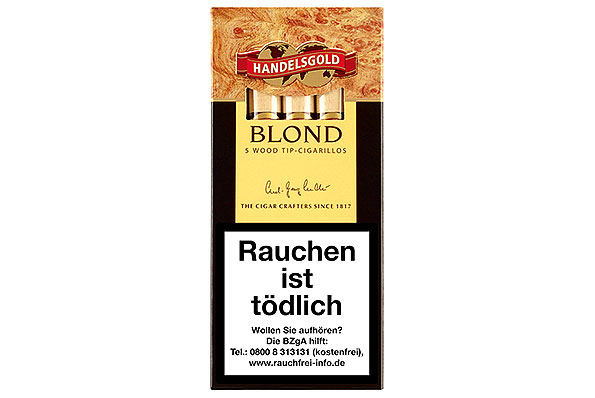 Handelsgold Blond Wood Tip-Cigarillos 5 Cigarillos