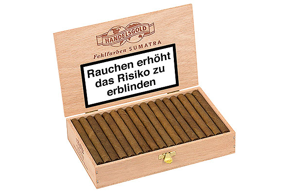 Handelsgold Fehlfarben Sumatra (Entreactos) 50 Zigarren