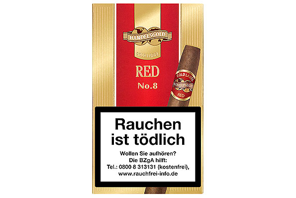 Handelsgold Gold Label Red No. 8 5 Zigarillos