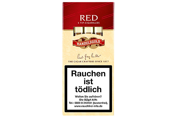 Handelsgold Red Tip-Cigarillos 5 Cigarillos