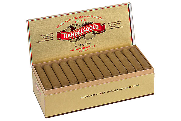 Handelsgold Sumatra Cigarre No. 310 (Perfecto) 50 Zigarren