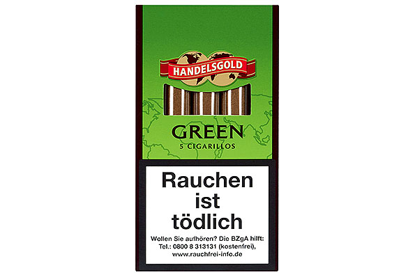 Handelsgold Sweet Cigarillos Green 5 Cigarillos