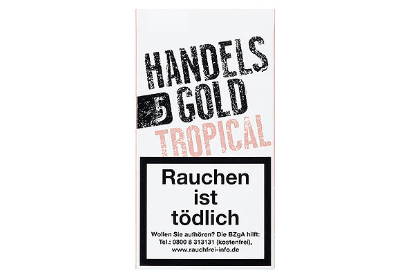 Handelsgold Sweet Cigarillos Tropical (White) 5 Cigarillos Handelsgold Sweet Cigarillos Tropical (White) 5 Cigarillos