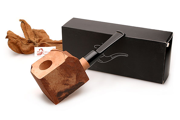 Briar wood block, Straight Mouthpiece Briar wood block, Straight Mouthpiece