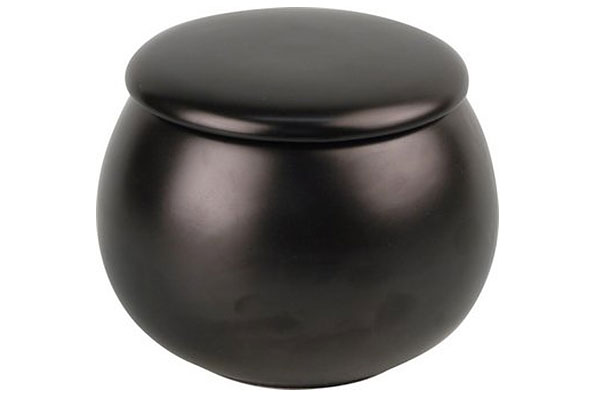 Pipetobacco Pot Ceramic black/matte  Pipetobacco Pot Ceramic black/matte