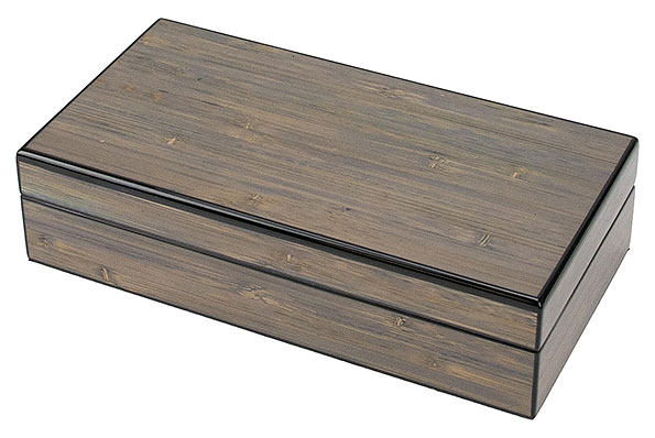 Mini Zigarren-Humidor Wurzelholzdekor matt für ca. 4 Zigarren Mini Zigarren-Humidor Wurzelholzdekor matt für ca. 4 Zigarren