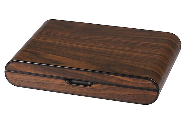 Humidor Walnussdekor matt für ca. 10 Zigarren Humidor Walnussdekor matt für ca. 10 Zigarren