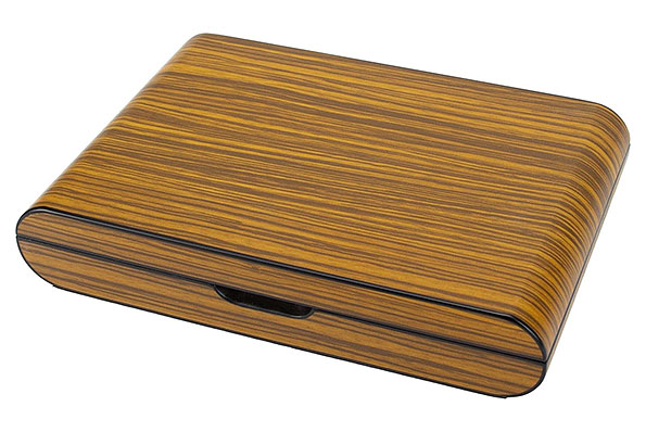 Humidor Zebra Finish matt f�r ca. 10 Zigarren