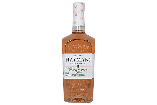 Hayman's Peach & Rose Cup Gin 25% vol. 0,7l Hayman's Peach & Rose Cup Gin 25% vol. 0,7l