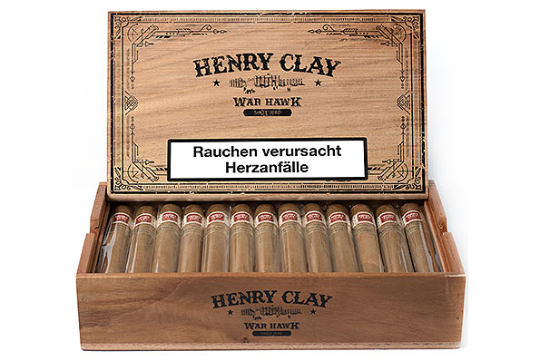 Henry Clay Línea War Hawk Churchill (Churchill) 25 Zigarren Henry Clay Línea War Hawk Churchill (Churchill) 25 Zigarren