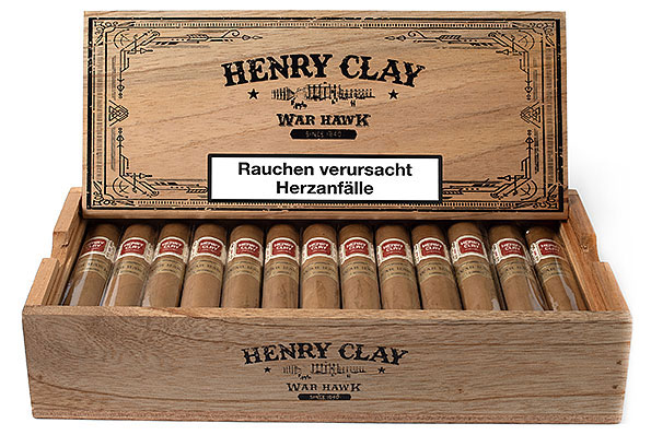 Henry Clay Línea War Hawk Robusto (Robusto) 25 Zigarren Henry Clay Línea War Hawk Robusto (Robusto) 25 Zigarren