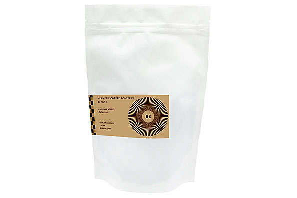 Hermetic Coffee Roasters B3 Espresso Blend 250g Pack Hermetic Coffee Roasters B3 Espresso Blend 250g Pack