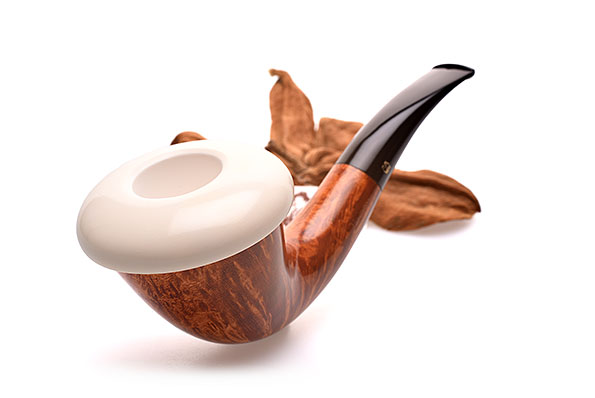 Hilson 500 Calabash - Block Meerschaum 9mm Filter Hilson 500 Calabash - Block Meerschaum 9mm Filter