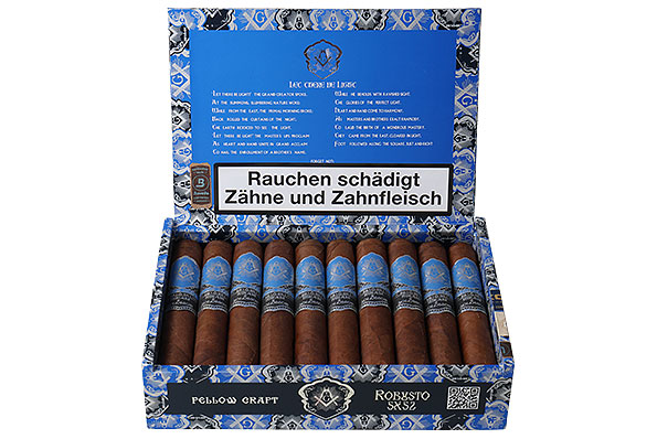 Hiram & Solomon Fellow Craft Oscuro Robusto 20 Cigars Hiram & Solomon Fellow Craft Oscuro Robusto 20 Cigars