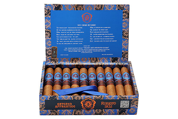 Hiram & Solomon Entered Apprentice Robusto 20 Zigarren