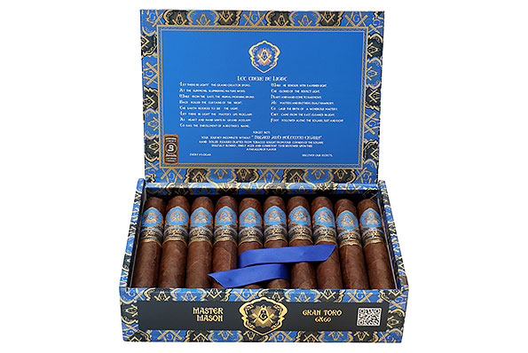 Hiram & Solomon Master Mason Gran Toro (Gran Toro) 20 Zigarren Hiram & Solomon Master Mason Gran Toro (Gran Toro) 20 Zigarren
