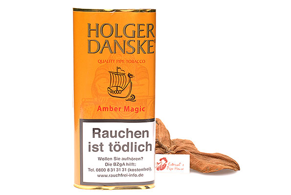 Holger Danske Amber Magic (Magic Vanilla) Pipe tobacco 40g Pouch  Holger Danske Amber Magic (Magic Vanilla) Pipe tobacco 40g Pouch