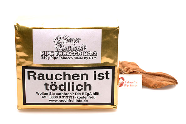 Holmer Knudsen No. 2 Pipe Tobacco 250g Economy Pack