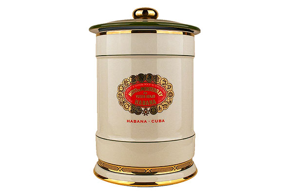 Hoyo de Monterrey Cigar tin Porcelain for up to 25 Cigars Hoyo de Monterrey Cigar tin Porcelain for up to 25 Cigars