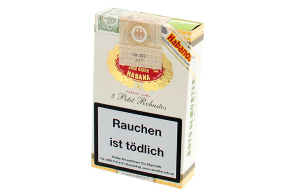 Hoyo de Monterrey Petit Robustos (Petit Robustos) 3 Zigarren Hoyo de Monterrey Petit Robustos (Petit Robustos) 3 Zigarren
