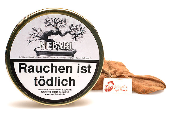 HU-tobacco & Tobias Höse Nebari Pipe tobacco 50g Tin
