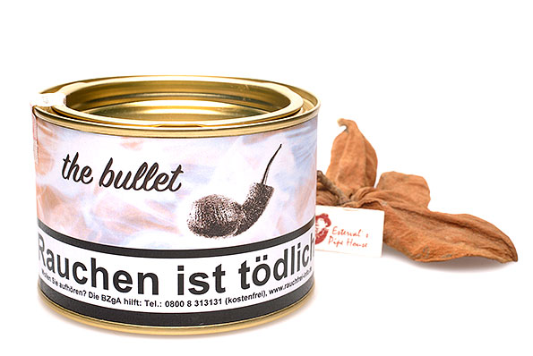 HU-tobacco The Bullet Pipe tobacco 100g Tin HU-tobacco The Bullet Pipe tobacco 100g Tin