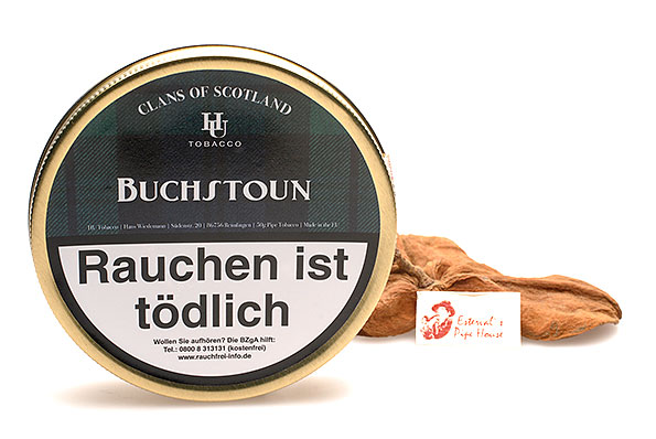 HU-tobacco Clans of Scotland Buchstoun Pipe tobacco 50g Tin