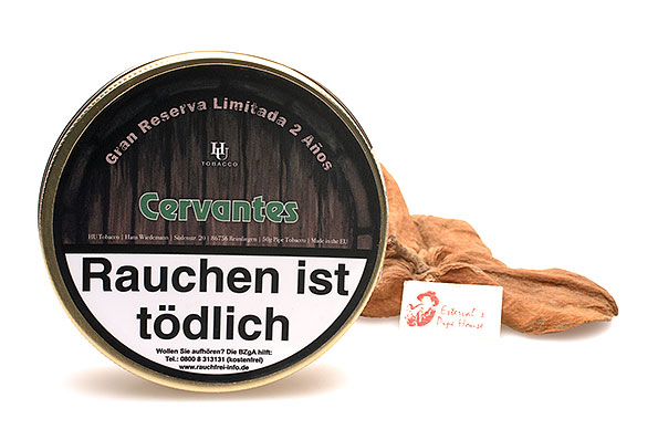 HU-tobacco Gran Reserva Limitada Cervantes Pipe tobacco 50g Tin HU-tobacco Gran Reserva Limitada Cervantes Pipe tobacco 50g Tin