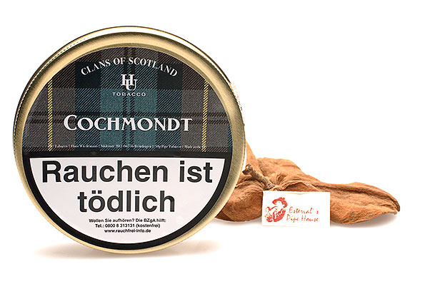 HU-tobacco Clans of Scotland Cochmondt Pfeifentabak 50g Dose