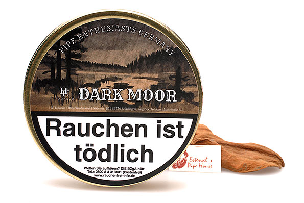 HU-tobacco Dark Moor Pipe tobacco 50g Tin HU-tobacco Dark Moor Pipe tobacco 50g Tin