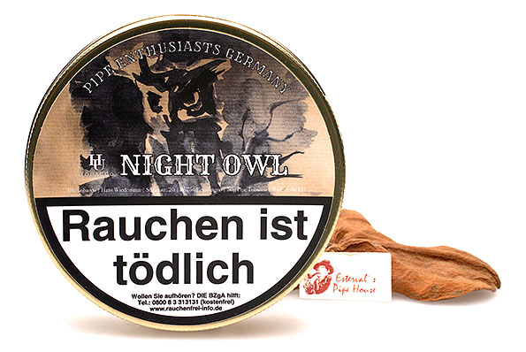 HU-tobacco Night Owl Pipe tobacco 50g Tin