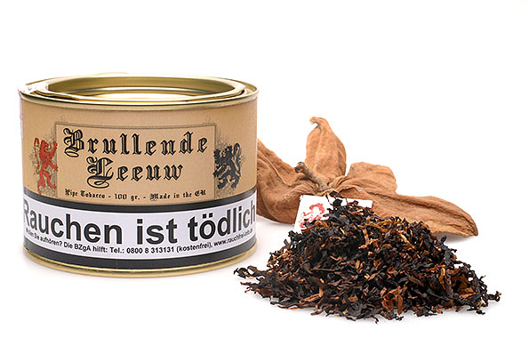 HU-tobacco Brullende Leeuw Pipe tobacco 100g Tin
