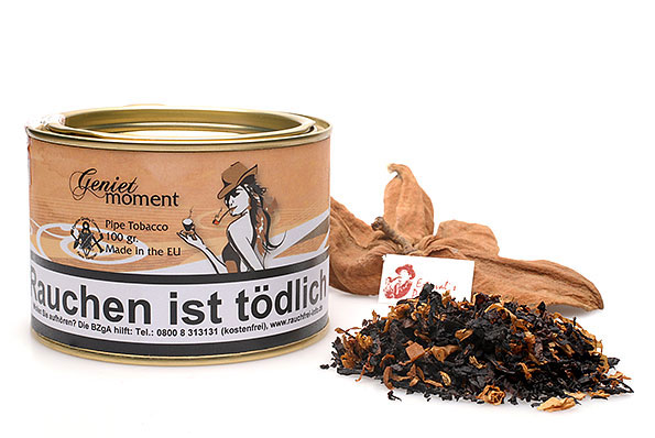 HU-tobacco Geniet Moment Pipe tobacco 100g Tin HU-tobacco Geniet Moment Pipe tobacco 100g Tin